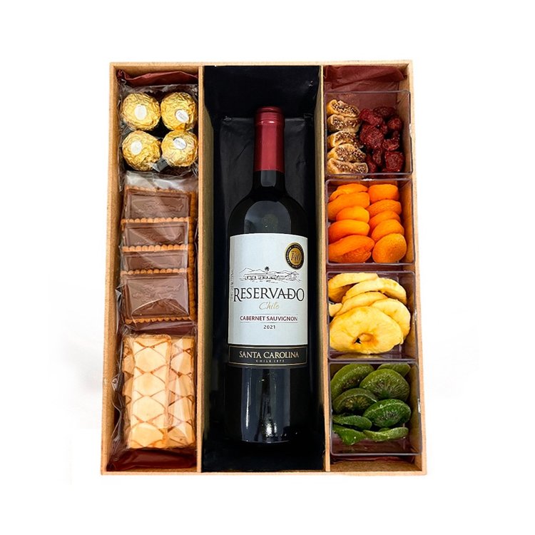 Box Choco e Vinho Reservado