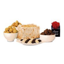 Kit Festa 1 Zero Açúcar Com Rosa Amo Você