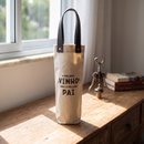 Porta Vinho Ecobag de Lona Natural