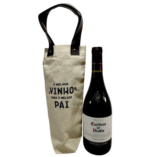 Kit Vinho com Bag para o Melhor Pai