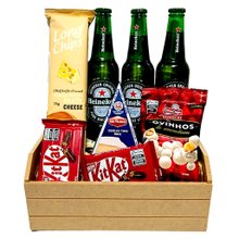 Cesta Happy Hour com  Heineken