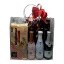 Cesta Feliz Natal com Espumantes e Chocolate