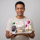 Cesta Bentô Cake com Natura