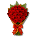 Buquê de 20 Rosas Vermelhas Premium