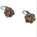 Conjunto Flor Cristal Multicor 