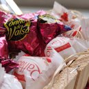 Cesta de Chocolate de Coração 