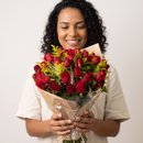 Buquê Paixão Rosas Vermelhas 36 unidades