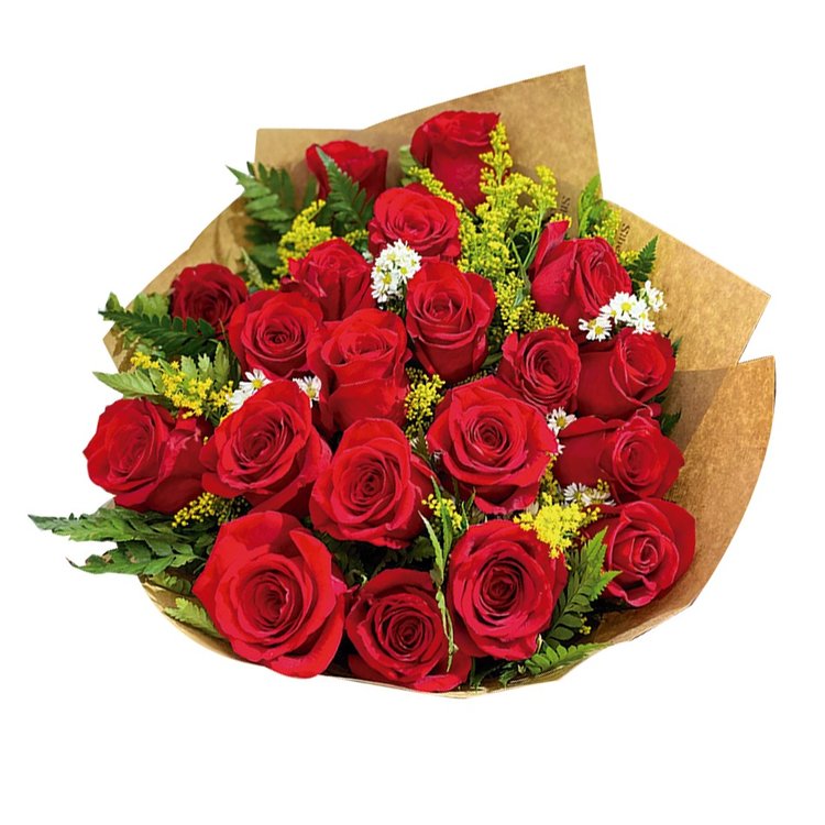 Buquê 24 Rosas Importadas