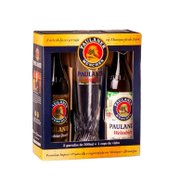 Kit de 2 Cervejas Paulaner Munchen e 1 Copo Exclusivo