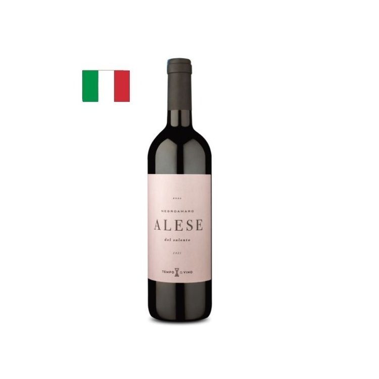 Vinho Tinto Italiano Alese Negroamaro Igt Salento