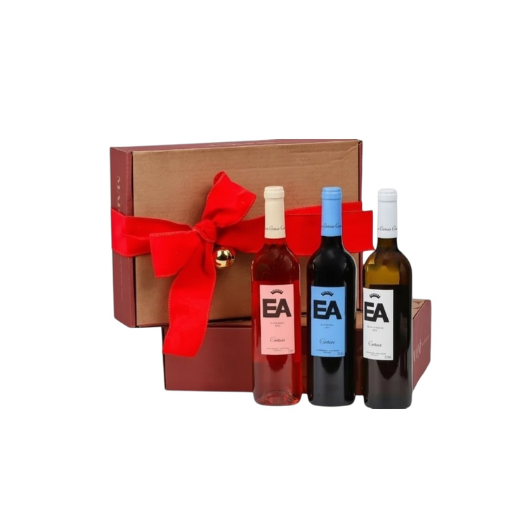 Trio Português de Vinhos para Presente