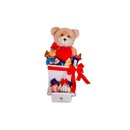 Caixa Gaveta Com Urso Com Coração Chocolates Variados 