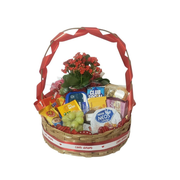 Cesta Coffe Flowers Mãe