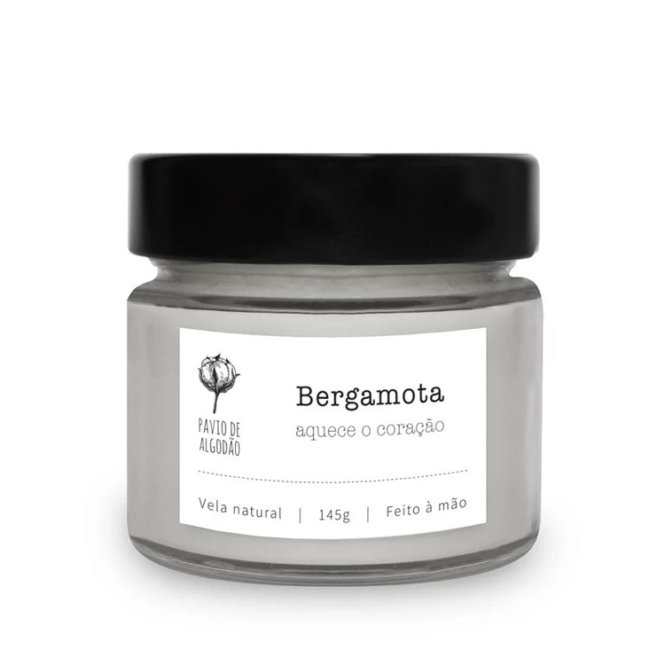 Vela Bergamota + Caixa Presente