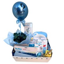 Cesta Maternidade Buba Com Flor Menino