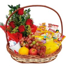 Cesta Adoro Café com Frutas