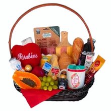 Cesta de Café Luxo Mãe é uma Rainha