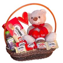 Cesta Amor Carioca com Ursinho