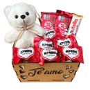 Box Amor com Ursinho  Chocolates