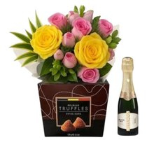 Buquê Delicado com Trufas Belgas e Chandon