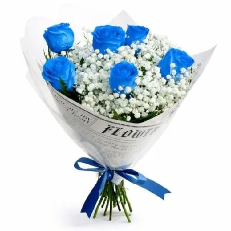 Buquê de Rosas Flower Blue