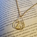 Conjunto Colar e Brinco Primavera Ouro