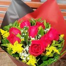 Buquê de 8 Rosas