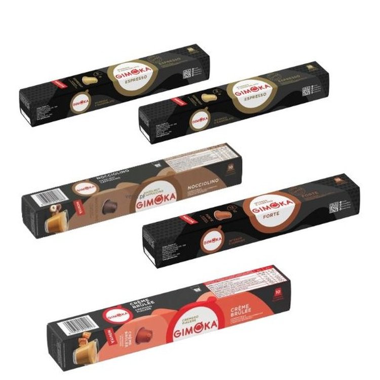 Kit 50 Cápsulas De Café Gimoka
