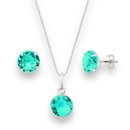 Conjunto Ponto de Luz Redondo Verde
