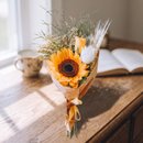 Girassol com Rosas para Presente