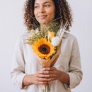 Girassol com Rosas para Presente