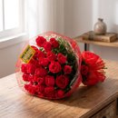 Doce Amor Buquê Rosas Vermelhas