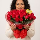 Doce Amor Buquê Rosas Vermelhas