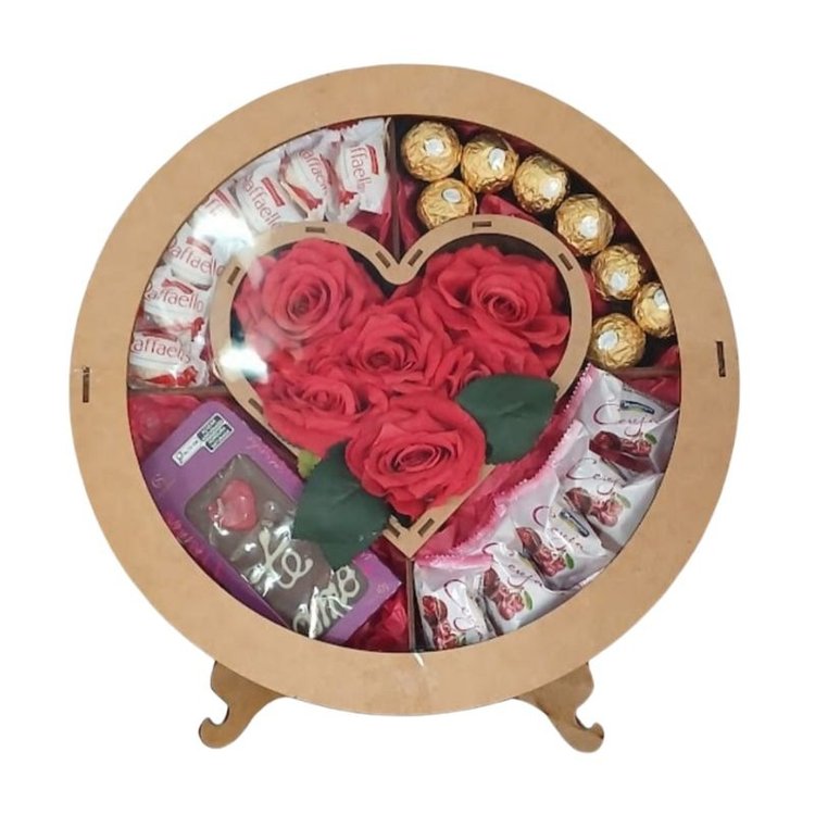 Cesta de Chocolate - Encanto de Chocolate