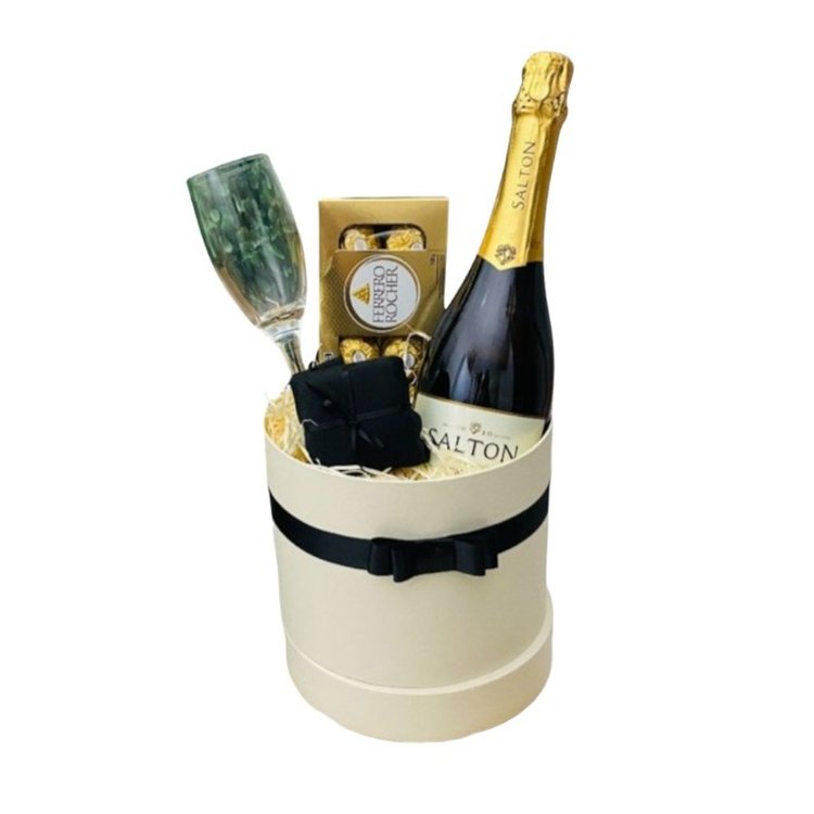 Cesta Espumante e Taça - G