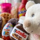 Cesta de Café da Manhã Infantil Dia de Alegria Rosa