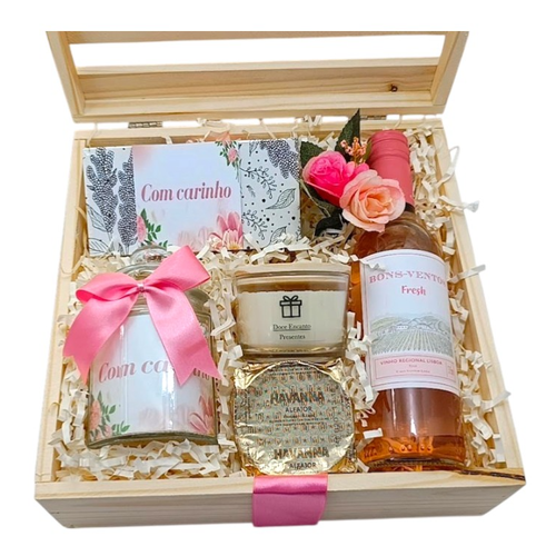 Box Luxo Princesa Rosé - P