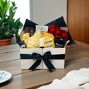 Cesta de café da manhã Black - Delícias e chocolate