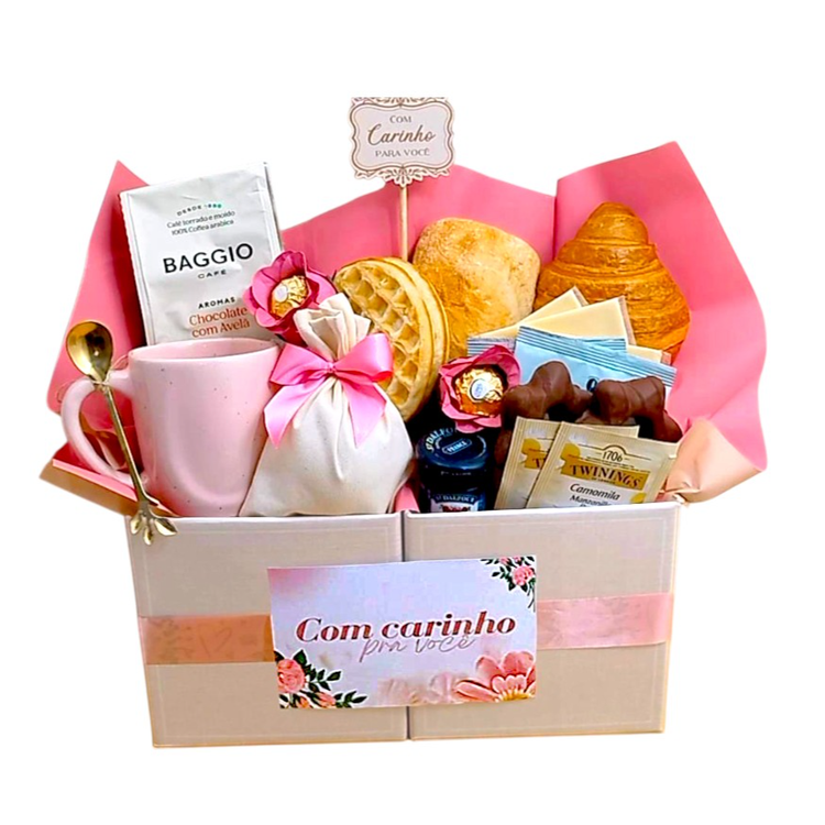 Cesta Café da Manhã Doce Carinho