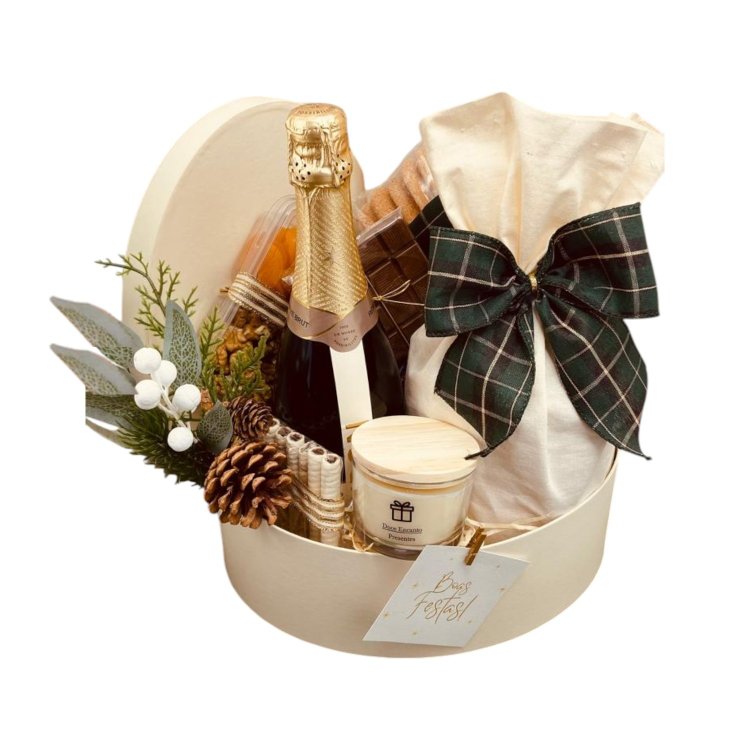 Cesta de Presente -  Natal  Encanto Premium