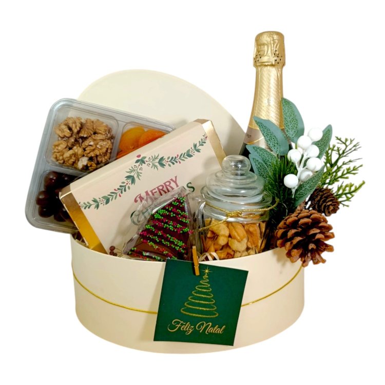 Cesta de Presentes - Doce Encanto de Natal