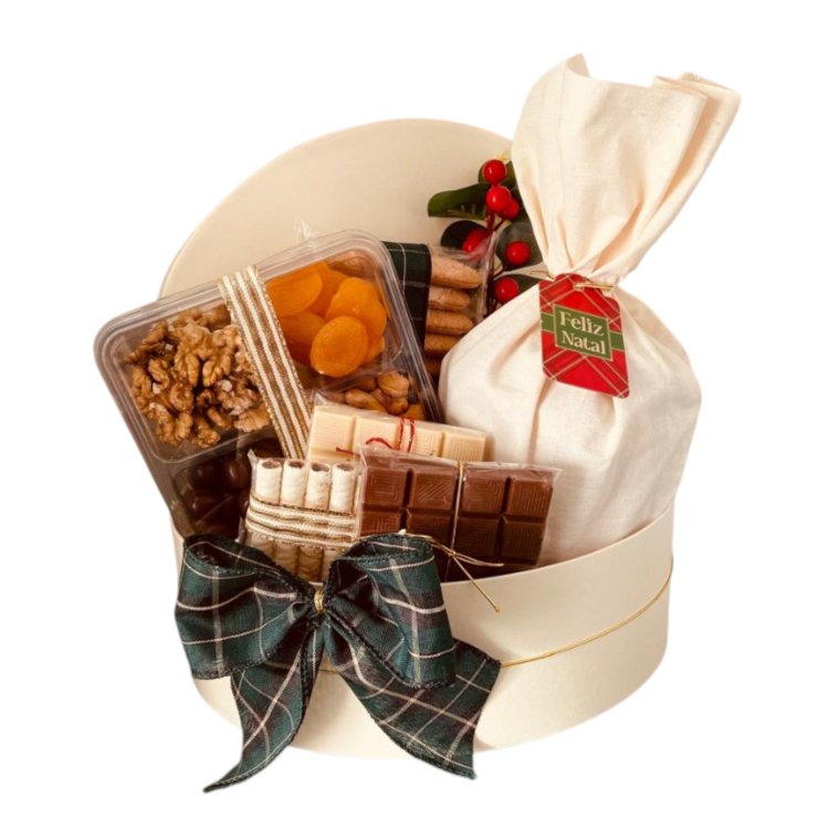 Cesta de Presentes -  Gourmet Essência de Natal