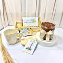 Cesta de Presente Doce Aniversário Dourado