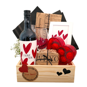 Presente Dia dos Namorados  Vinho e Taças