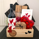 Presente Dia dos Namorados  Vinho e Taças