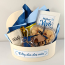Cesta de Presente  Feliz Dia dos Avós Azul