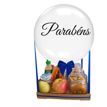 Cesta de cafe da manhã/tarde mini Premium Zero Açúcar