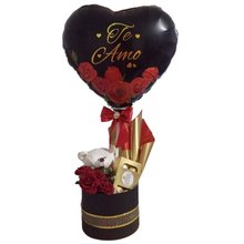 Box Coração Luxo Eu Te Amo