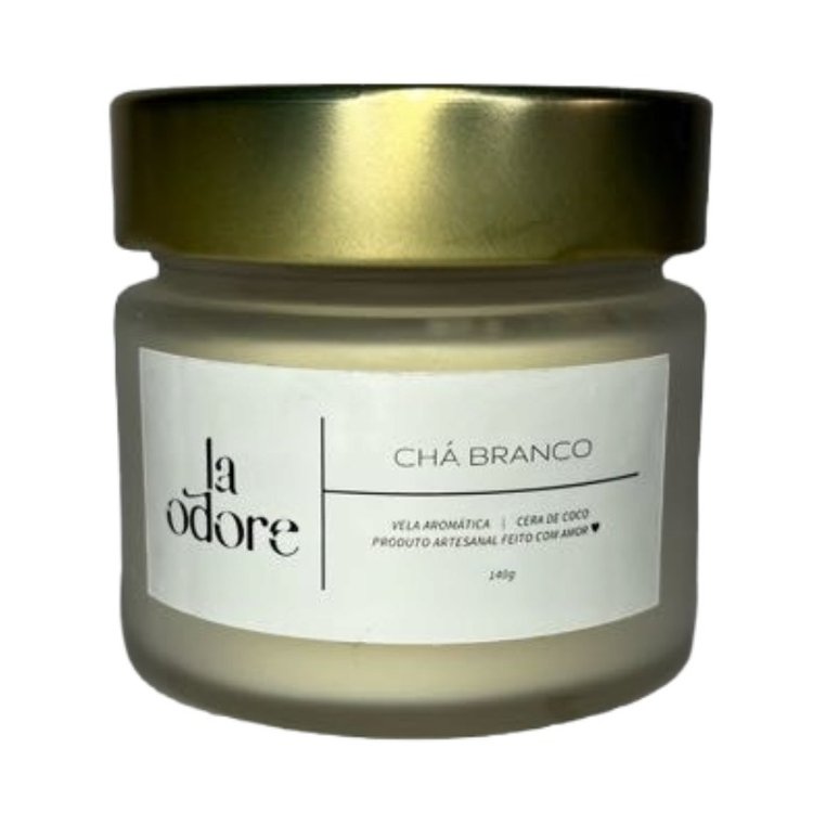 Vela Aromática Chá Branco