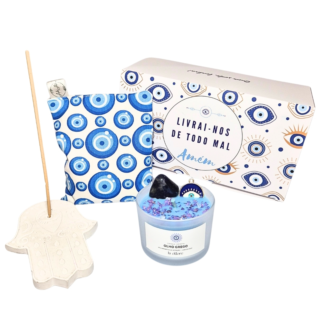 Box da Sorte Olho Grego | Cestas Michelli